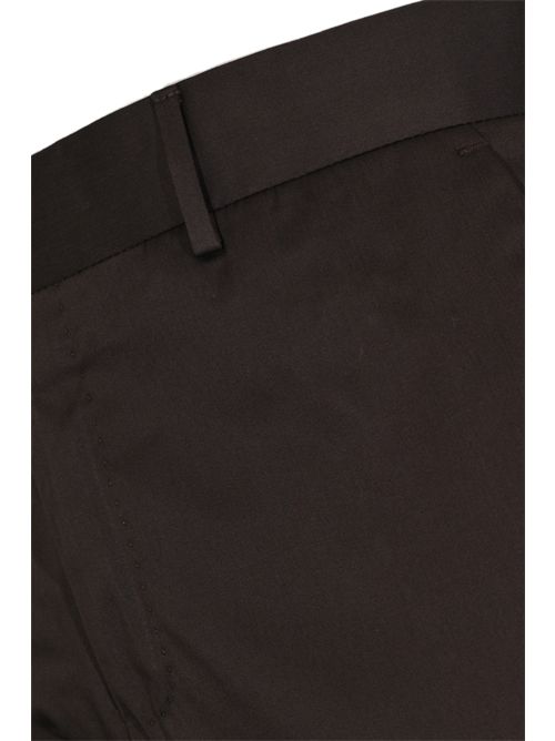 Pantalone Edge Rebel fit in cotone stretch Testa di moro PT TORINO | RSZ1Z00FWD NU680190